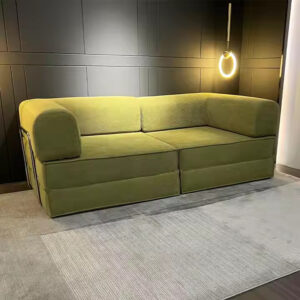 Sponge Couch Compressed Sofa Apartment Sectional Furniture Set Living Room Loft Cum Upholstered Folding Sleeper Bed
