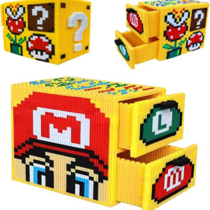 Mini Educational Building Blocks Diamond Brick Assembling Figure Cartoon Toys Plastic Model