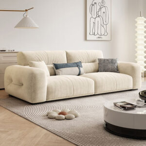 Modern Relaxing Tech Fabric Convertible Design Modular Sofa Set Lazy Chaise Lounge Sponge Living Room Furniture Sofa and Couch