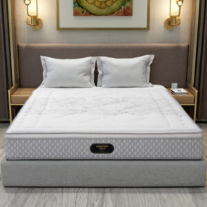 Modern Hotel Bedroom King Size Double Wall Bed with Pocket Spring Memory Latex
